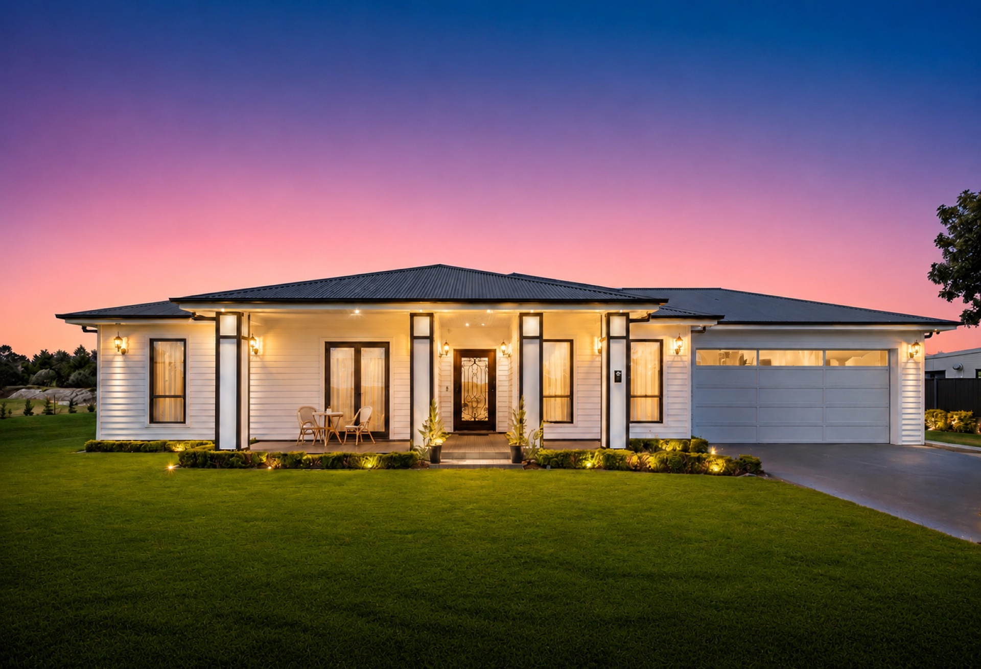 A premium Goulburn home at dusk